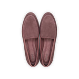 Gigi Loafer in Burgundy Suede Leather