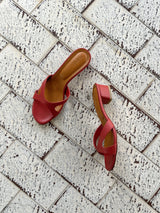 Advance Purchase Made-To-Order (MTO) Leather Heeled Sandals