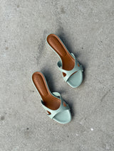 Advance Purchase Made-To-Order (MTO) Leather Heeled Sandals