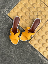 Advance Purchase Made-To-Order (MTO) Leather Heeled Sandals