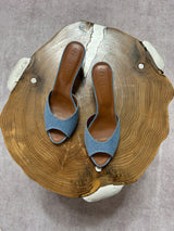 Advance Purchase Made-To-Order (MTO) Leather Heeled Sandals