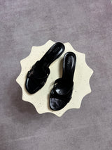 Advance Purchase Made-To-Order (MTO) Leather Heeled Sandals