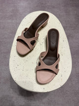 Advance Purchase Made-To-Order (MTO) Leather Heeled Sandals