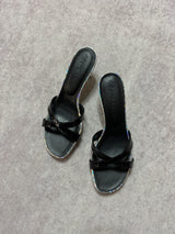 Advance Purchase Made-To-Order (MTO) Leather Heeled Sandals