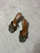 Advance Purchase Made-To-Order (MTO) Leather Heeled Sandals