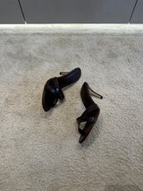Advance Purchase Made-To-Order (MTO) Leather Heeled Sandals