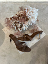 Advance Purchase Made-To-Order (MTO) Leather Heeled Sandals