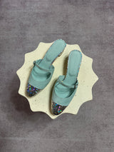 Advance Purchase Made-To-Order (MTO) Leather Heeled Mules