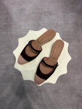 Advance Purchase Made-To-Order (MTO) Leather Heeled Mules