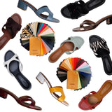 Advance Purchase Made-To-Order (MTO) Leather Heeled Sandals