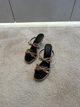 Advance Purchase Made-To-Order (MTO) Leather Heeled Sandals