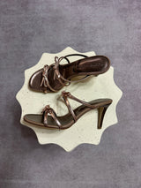 Advance Purchase Made-To-Order (MTO) Leather Heeled Sandals