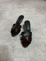 Advance Purchase Made-To-Order (MTO) Leather Heeled Sandals