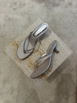 Advance Purchase Made-To-Order (MTO) Leather Heeled Sandals