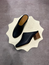 Advance Purchase Made-To-Order (MTO) Leather Heeled Mules