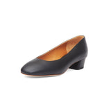 Cate 35 Pump in Classic Black Leather
