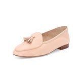 Claudia (Tassel) Loafer in Cameo Leather
