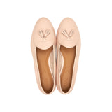 Claudia (Tassel) Loafer in Cameo Leather