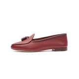 Claudia (Tassel) Loafer in Mosto Leather