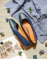 Advance Purchase Made-To-Order (MTO) Leather Ballet Flats