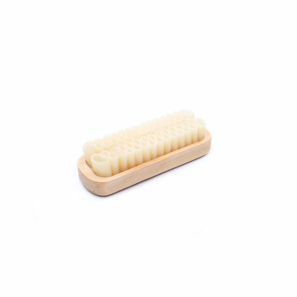 Suede Shoe Cleaning Brush - Real Crepe & Bubinga Wood by Famaco Paris