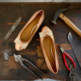 Advance Purchase Made-To-Order (MTO) Leather Ballet Flats
