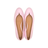 Yumi Ballet Flat in Classic Figure Leather