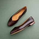 Advance Purchase Made-To-Order (MTO) Leather Ballet Flats