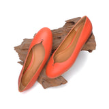 Advance Purchase Made-To-Order (MTO) Leather Ballet Flats