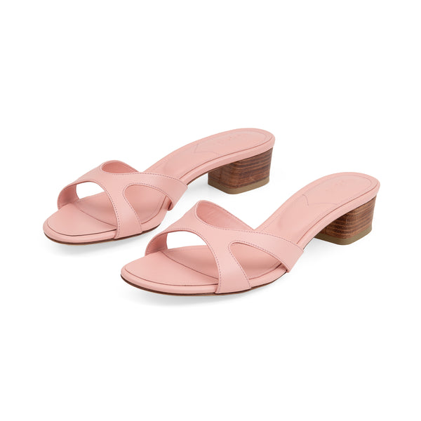 Group Made-To-Order (GMTO) Bella 35 Heeled Sandal in Classic Sakura Leather