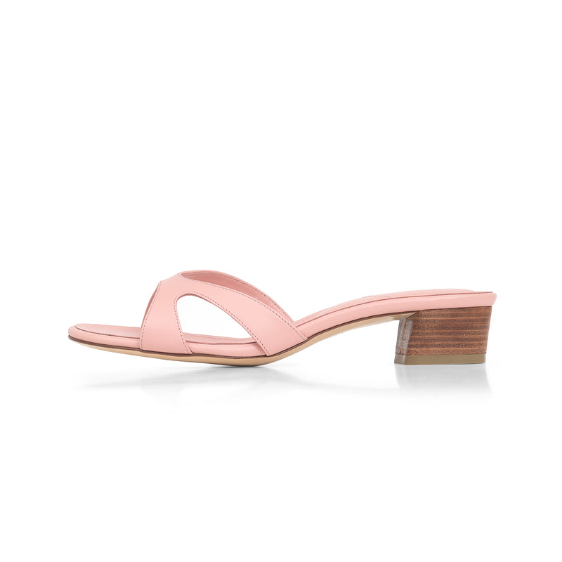 Group Made-To-Order (GMTO) Bella 35 Heeled Sandal in Classic Sakura Leather