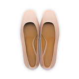 Cate 35 Pump in Beige Patent Leather