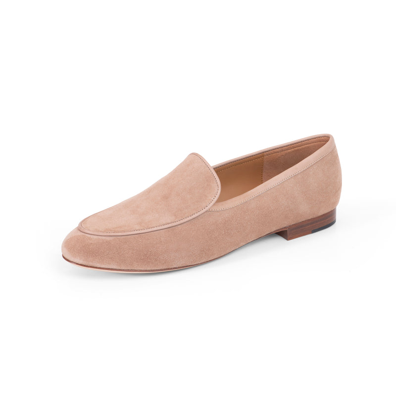 Gigi Loafer in Sahara Suede Leather