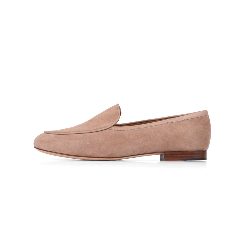 Gigi Loafer in Sahara Suede Leather