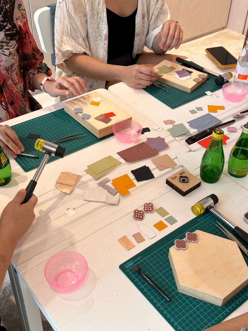 Palola x Blithe and Merry Leather Jewelry Workshop