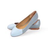 Group Made-To-Order (GMTO) Jessica Ballet Flat in Classic Cemento and Classic Artik Leather