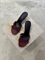 Advance Purchase Made-To-Order (MTO) Leather Heeled Sandals