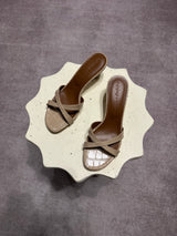 Advance Purchase Made-To-Order (MTO) Leather Heeled Sandals