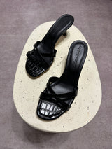Advance Purchase Made-To-Order (MTO) Leather Heeled Sandals
