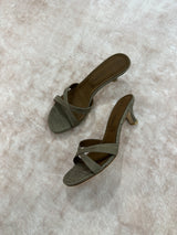 Advance Purchase Made-To-Order (MTO) Leather Heeled Sandals
