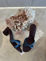 Advance Purchase Made-To-Order (MTO) Leather Heeled Sandals