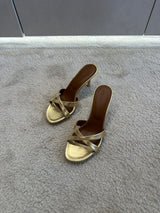 Advance Purchase Made-To-Order (MTO) Leather Heeled Sandals
