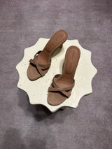 Advance Purchase Made-To-Order (MTO) Leather Heeled Sandals
