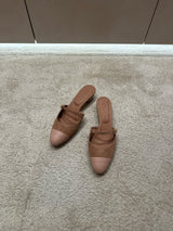 Advance Purchase Made-To-Order (MTO) Leather Heeled Mules