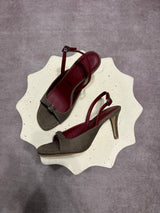 Advance Purchase Made-To-Order (MTO) Leather Heeled Sandals