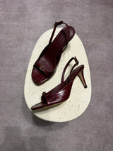Advance Purchase Made-To-Order (MTO) Leather Heeled Sandals