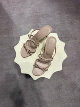 Advance Purchase Made-To-Order (MTO) Leather Heeled Sandals