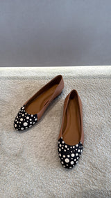Advance Purchase Made-To-Order (MTO) Leather Ballet Flats