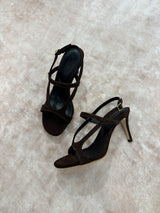 Advance Purchase Made-To-Order (MTO) Leather Heeled Sandals
