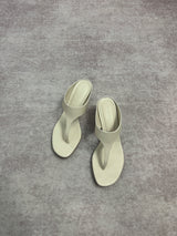 Advance Purchase Made-To-Order (MTO) Leather Heeled Sandals